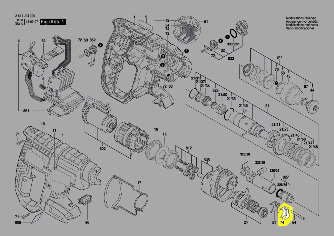 Tôle de commutation réf. 1 613 231 031 Bosch